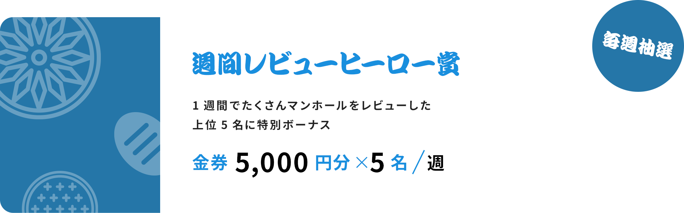 週間レビューヒーロー賞